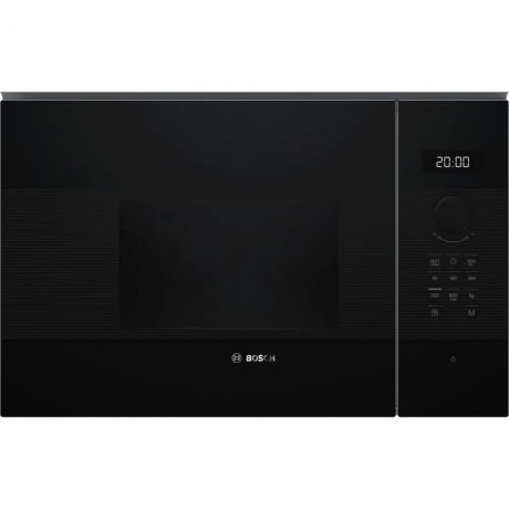 Встраиваемая микроволновая печь Bosch BFL524MB2 20л. 800Вт, черная - фото 1