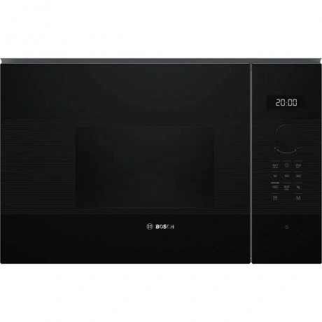 Встраиваемая микроволновая печь Bosch BFL524MB2 20л. 800Вт, черн...