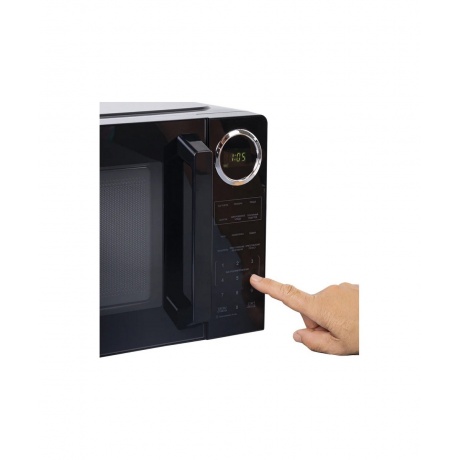 Микроволновая печь BRASSON MW2390D-6BL,900Вт,23л,6 программ, защита от детей, сенсор, черная, 454980 - фото 7