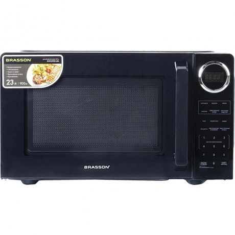Микроволновая печь Brasson MW2390D-6BL 900Вт,23л, черная