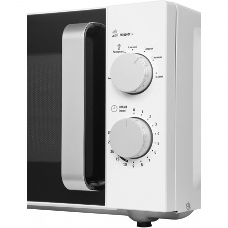 Микроволновая печь Galanz MOS-2401FMW 20л. 800Вт белый - фото 5