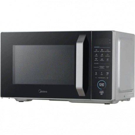 Микроволновая Печь Midea EM825P2ET-S 25л. 800Вт серебристый - фото 3