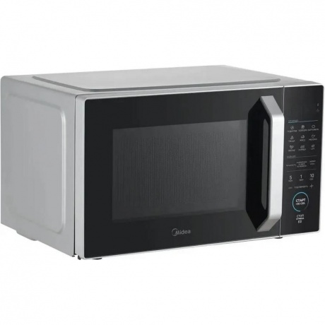 Микроволновая Печь Midea EM825P2ET-S 25л. 800Вт серебристый - фото 5