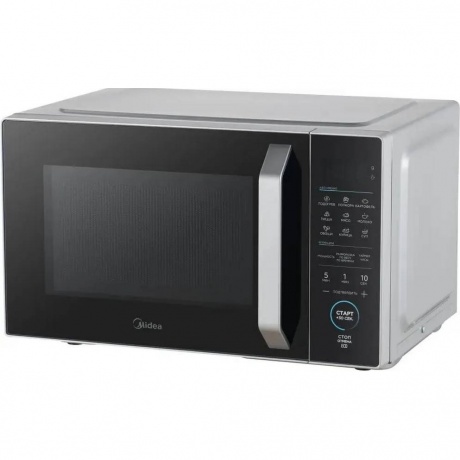 Микроволновая Печь Midea EM825P2ET-S 25л. 800Вт серебристый - фото 7
