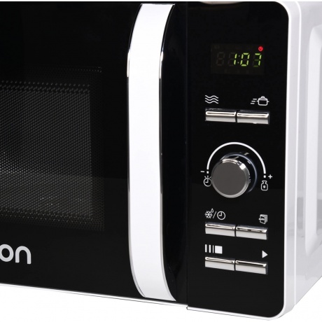 Микроволновая Печь Oursson MD2033/WH 20л. 700Вт белый/черный - фото 4