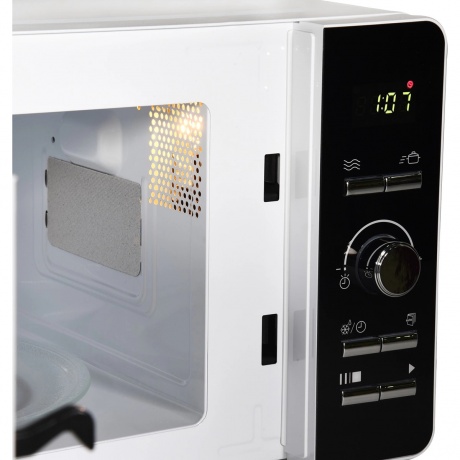 Микроволновая Печь Oursson MD2033/WH 20л. 700Вт белый/черный - фото 7