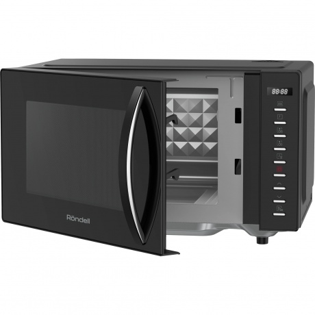 Микроволновая Печь Rondell RDE-MW204 20л. 700Вт черный - фото 3