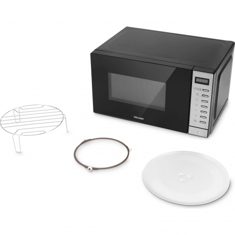 Микроволновая Печь Rondell RDE-MW203 20л. 700Вт черный/серебристый - фото 9