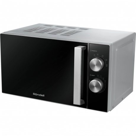Микроволновая Печь Rondell RDE-MW208 20л. 700Вт серебристый/черный - фото 1