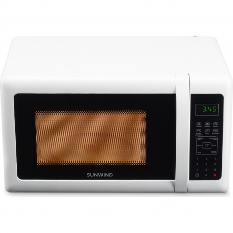 Микроволновая Печь SunWind SUN-MW005 20л. 700Вт белый/черный - фото 4