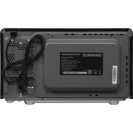 Микроволновая Печь SunWind SUN-MW007 20л. 700Вт черный - фото 14