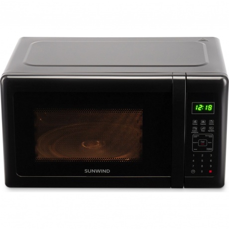 Микроволновая Печь SunWind SUN-MW007 20л. 700Вт черный - фото 3