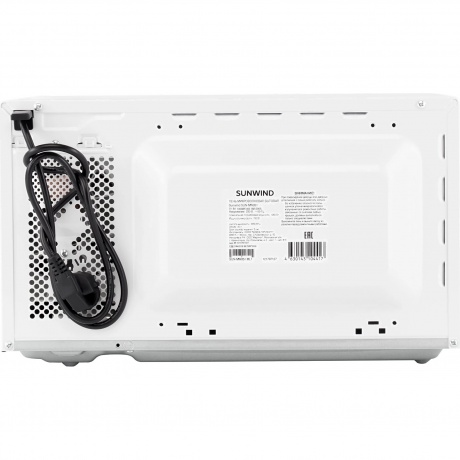 Микроволновая Печь SunWind SUN-MW051 20л. 700Вт белый - фото 4