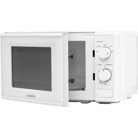 Микроволновая Печь SunWind SUN-MW051 20л. 700Вт белый - фото 7