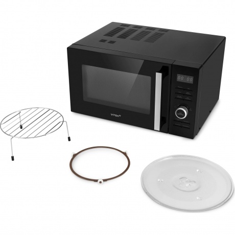 Микроволновая Печь Vitek VT-MW1725 25л. 900Вт черный - фото 9