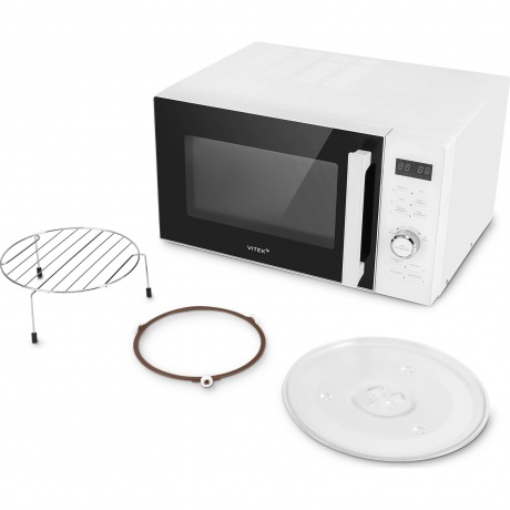 Микроволновая Печь Vitek VT-MW1825 25л. 900Вт белый - фото 10