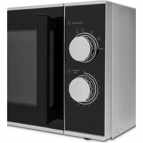 Микроволновая Печь Vitek VT-MW0823 23л. 900Вт серебристый/черный - фото 5