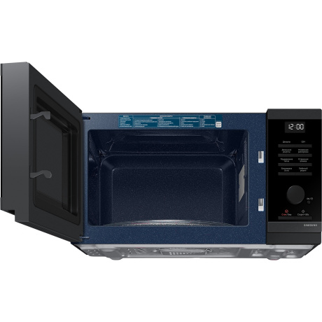 Микроволновая печь 23L SOLO MS23DG4504AGBW чёрный/нержавеющая сталь SAMSUNG - фото 7