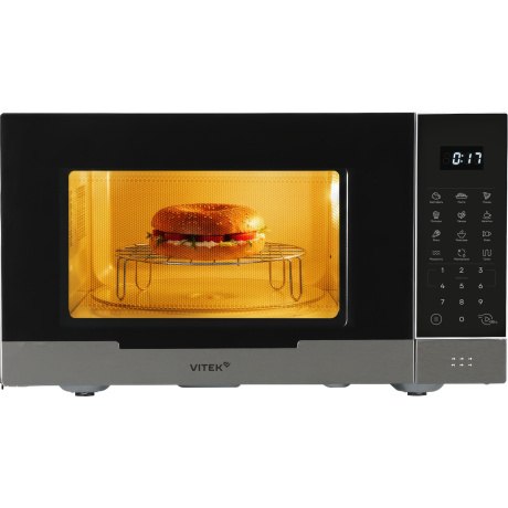 Микроволновая Печь Vitek VT-MW2223 23л. 800Вт белый/черный - фото 1