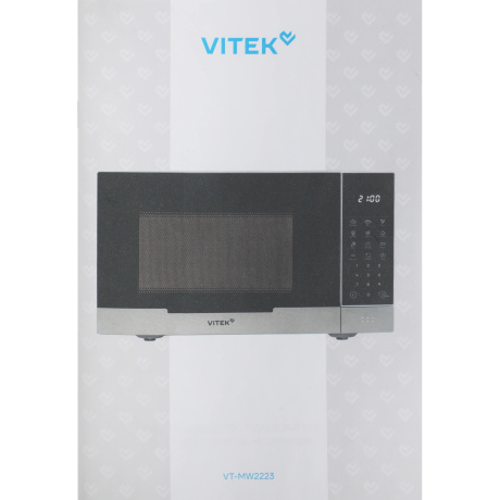 Микроволновая Печь Vitek VT-MW2223 23л. 800Вт белый/черный - фото 2