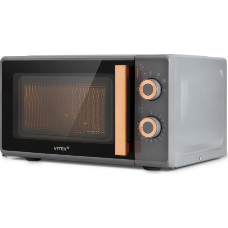 Микроволновая Печь Vitek VT-MW1920 20л. 700Вт серый/золотистый - фото 2