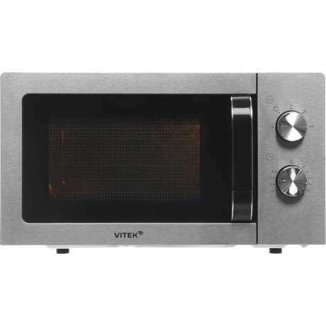 Микроволновая Печь Vitek VT-MW1420 20л. 700Вт черный/нержавеющая сталь — фото 1