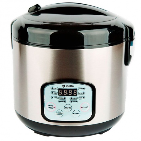 Мультиварка Delta DL-6517 Black - фото 1