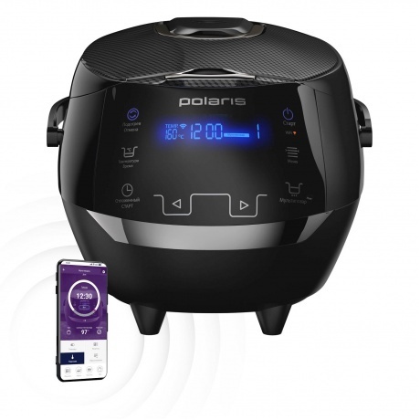 Мультиварка Polaris PMC 0526 IQ Home черный - фото 2