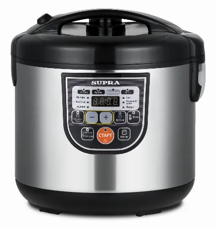 Мультиварка Supra MCS-5114 серебристый/черный