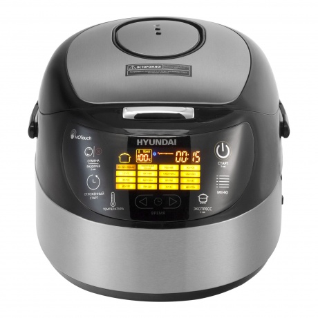 

Мультиварка Hyundai HYMC-1610 серебристый/черный