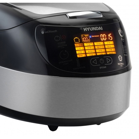 Мультиварка Hyundai HYMC-1610 серебристый/черный - фото 3