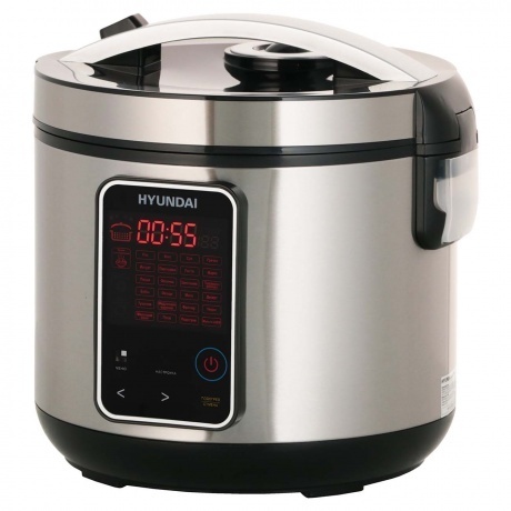 

Мультиварка Hyundai HYMC-2400 серебристый/черный