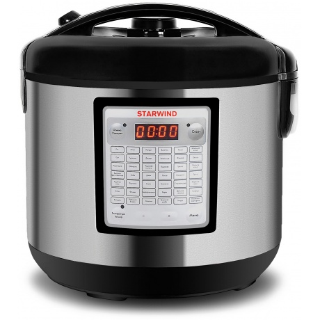 Мультиварка Starwind SMC4201 серебристый/черный - фото 1