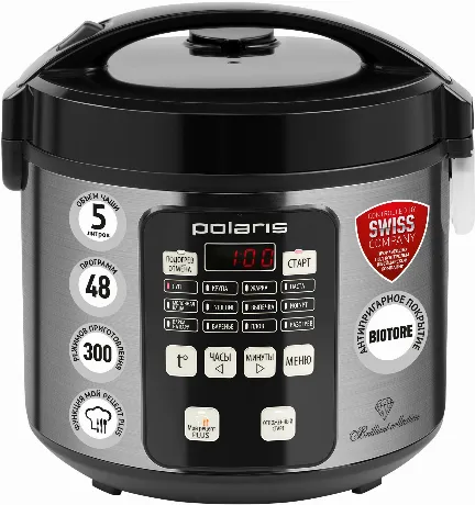Мультиварка Polaris PMC 0593AD серебристый