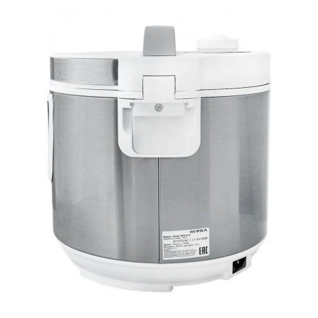 Мультиварка Supra MCS-4115 5л 900Вт серебристый/белый - фото 11
