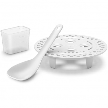 Мультиварка Philips HD4713/40 5л 980Вт белый/серебристый - фото 5