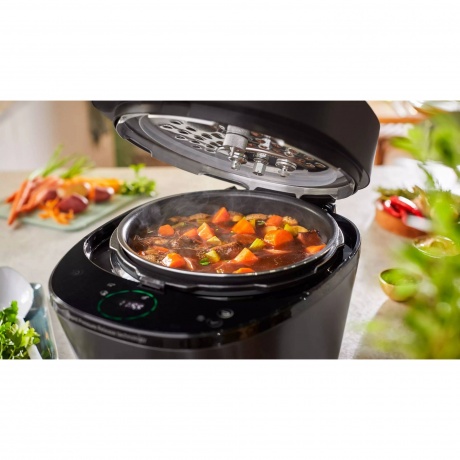 Мультиварка-скороварка Philips HD2151/40 5л 1000Вт черный - фото 9