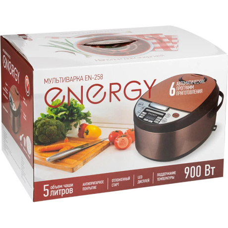Мультиварка Energy EN-258, 5л., 900Вт - фото 4