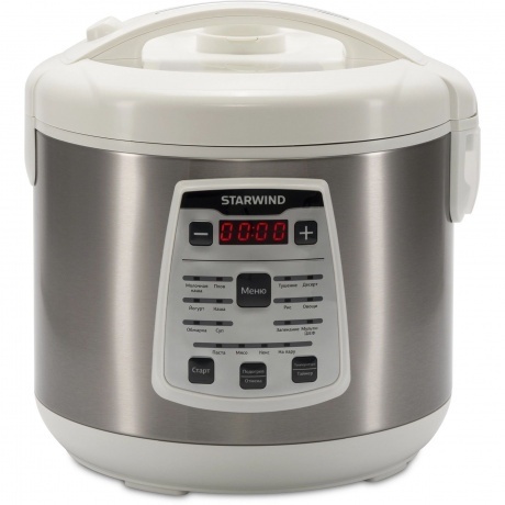 Мультиварка Starwind SMC4200 5л 900Вт белый/серебристый