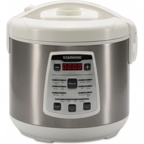 Мультиварка Starwind SMC4200 5л 900Вт белый/серебристый