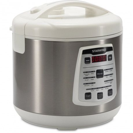 Мультиварка Starwind SMC4200 5л 900Вт белый/серебристый - фото 8