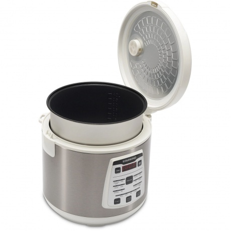 Мультиварка Starwind SMC4200 5л 900Вт белый/серебристый - фото 10
