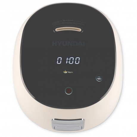 Мультиварка Hyundai HYMC-2408 3л 500Вт молочный/черный - фото 2