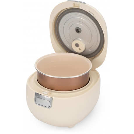 Мультиварка Hyundai HYMC-2408 3л 500Вт молочный/черный - фото 4