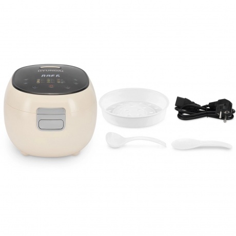 Мультиварка Hyundai HYMC-2408 3л 500Вт молочный/черный - фото 8