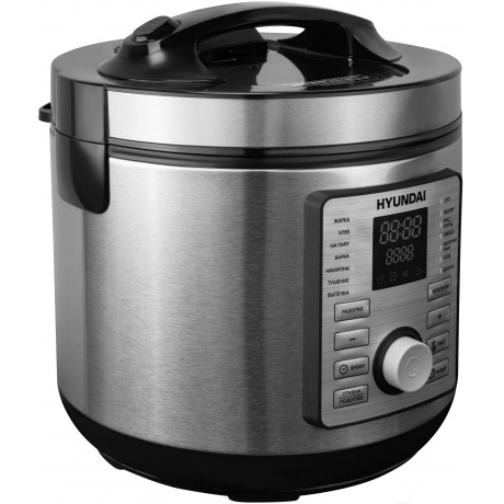 Мультиварка Hyundai HYMC-1617 5л 900Вт серебристый/черный - фото 2