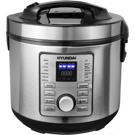 Мультиварка Hyundai HYMC-1617 5л 900Вт серебристый/черный - фото 3