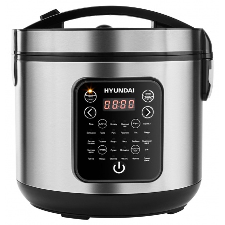 Мультиварка Hyundai HYMC-2401 5л 900Вт серебристый/черный - фото 1
