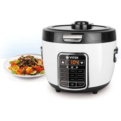 Мультиварка Vitek VT-4284 4л 700Вт белый/черный - фото 9