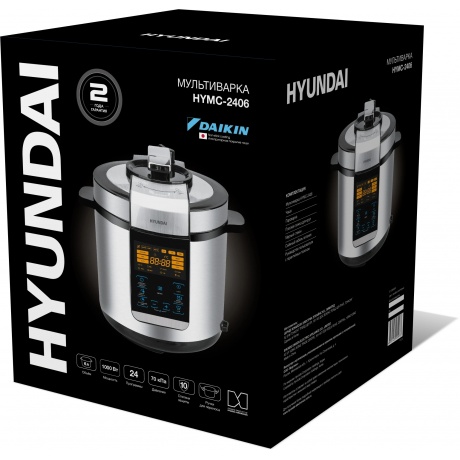 Мультиварка-скороварка Hyundai HYMC-2406 6л - фото 2